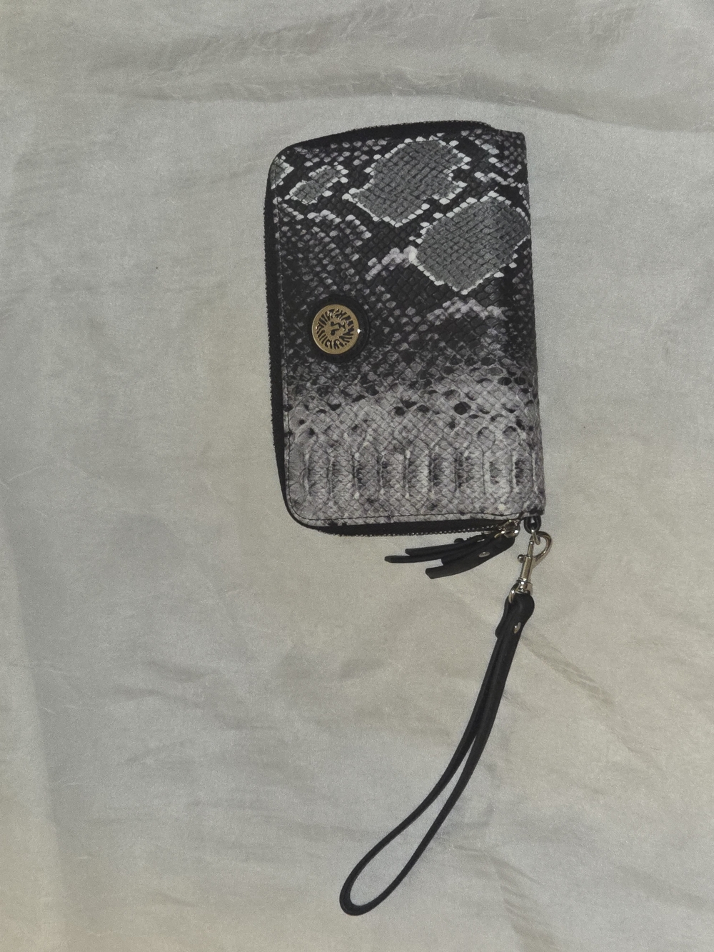 (2 For $30) Anne Klein Snake-Print Wristlet Wallet